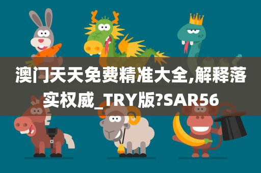 澳门天天免费精准大全,解释落实权威_TRY版?SAR56