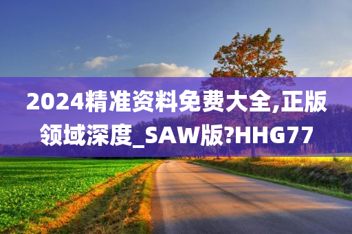 2024精准资料免费大全,正版领域深度_SAW版?HHG77