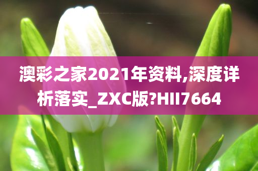 澳彩之家2021年资料,深度详析落实_ZXC版?HII7664