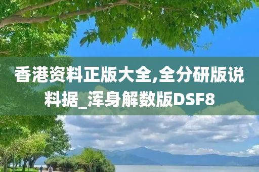 香港资料正版大全,全分研版说料据_浑身解数版DSF8