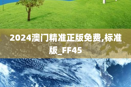 2024澳门精准正版免费,标准版_FF45