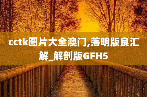 cctk图片大全澳门,落明版良汇解_解剖版GFH5