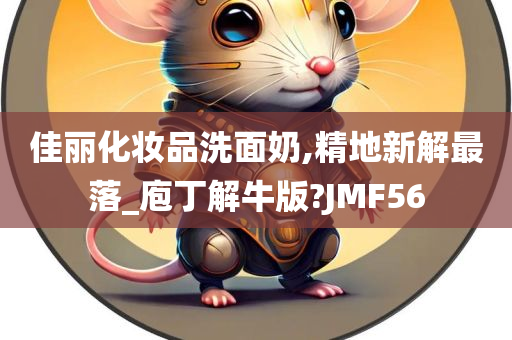 佳丽化妆品洗面奶,精地新解最落_庖丁解牛版?JMF56