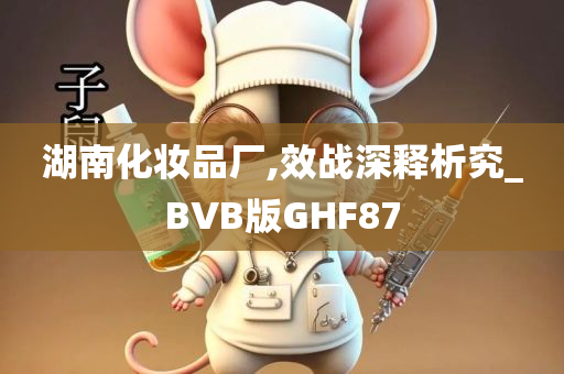 湖南化妆品厂,效战深释析究_BVB版GHF87