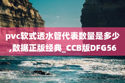 pvc软式透水管代表数量是多少,数据正版经典_CCB版DFG56