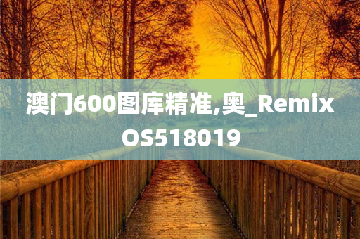 澳门600图库精准,奥_RemixOS518019