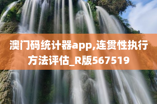 澳门码统计器app,连贯性执行方法评估_R版567519