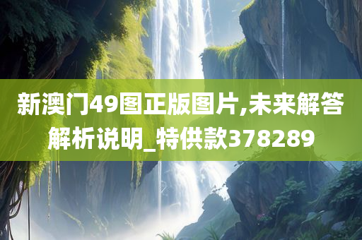 新澳门49图正版图片,未来解答解析说明_特供款378289