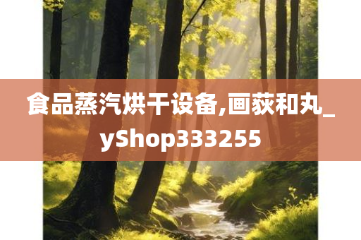 食品蒸汽烘干设备,画荻和丸_yShop333255