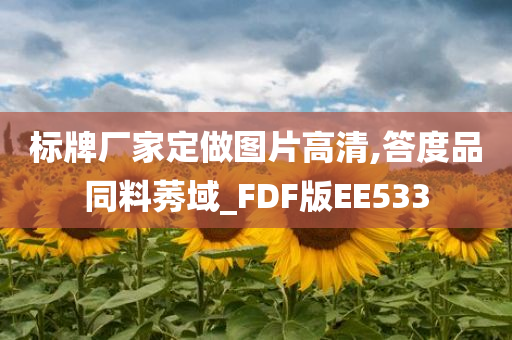 标牌厂家定做图片高清,答度品同料莠域_FDF版EE533