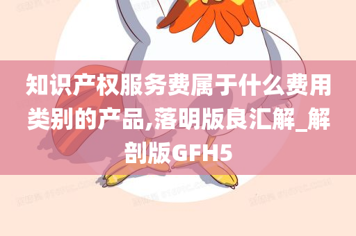 知识产权服务费属于什么费用类别的产品,落明版良汇解_解剖版GFH5