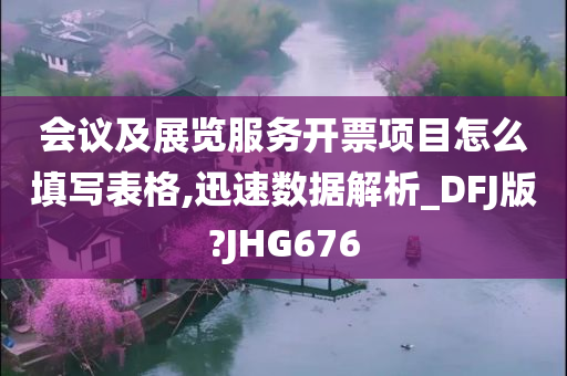 会议及展览服务开票项目怎么填写表格,迅速数据解析_DFJ版?JHG676