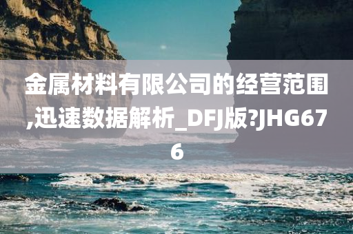 金属材料有限公司的经营范围,迅速数据解析_DFJ版?JHG676